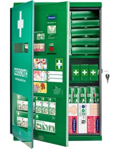 Cederroth Ready Stocked Double-Door First Aid Cabinets