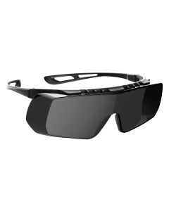 JSP Stealth™ Coverlite™ K Rated Lightweight Overspecs | Anti-scratch Lenses | Smoke