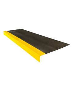 0.6m length Anti-Slip Stair Tread Cover (black / yellow)