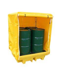 Romold | BP4C | 4 Drum Covered Spill Containment Pallets