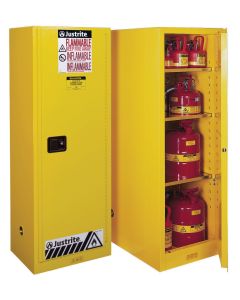 Justrite Slimline Self-Closing Flammable Storage Cabinets