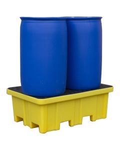 2 Drum Spill Pallet with 4-way Forklift Access