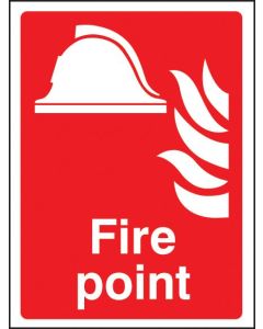 Fire Point Sign | 300mm x 400mm | Polycarbonate