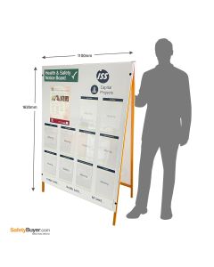 Free-Standing Site Health & Safety Documentation Information Point