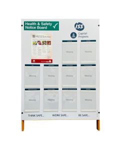 Site Health & Safety Documentation Info Board