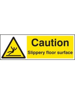 Caution Slippery Floor Surface Signs