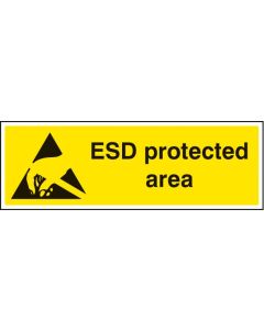 ESD Protected Area Safety Signs