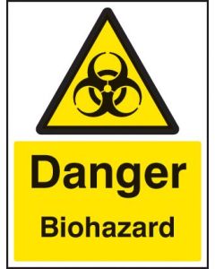 Danger Biohazard Safety Sign