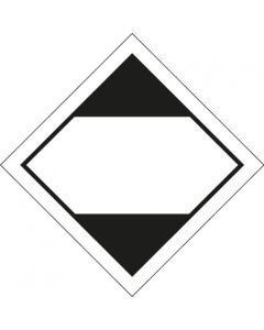 LQ Hazard Warning Diamond (ADR 2011) | 200mm x 200mm | Self Adhesive Vinyl