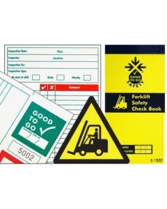 Good To Go Forklift Safety Book (25 Inspections)