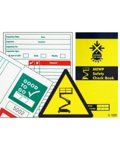 Good To Go MEWP Safety Book (25 Inspections)