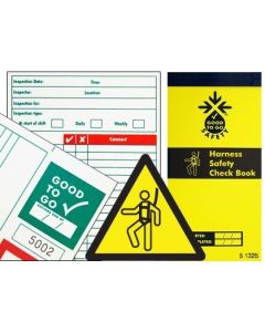 Good To Go Safety Harness Safety Check Book (25 Inspections)