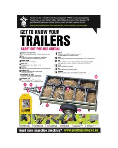 Good To Go Trailer Inspection Poster | 420mm x 594mm | Synthetic Paper