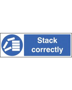 Stack Correctly Safety Signs