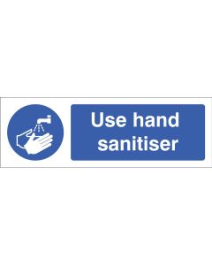 Use Hand Sanitiser Safety Signs