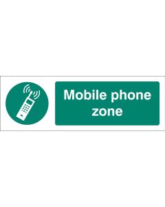 Mobile Phone Zone Safety Signs