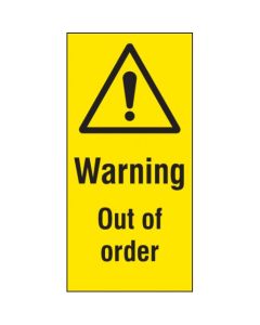 Cover-Up Sign Out Of Order | 880mm x 430mm x 350mm | Fluted Polypropylene