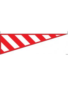 Protruding Load Marker | Right Hand Red/White Chevron | 1520mm x 300mm | 3mm Foam PVC