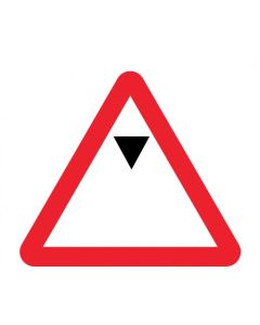 Maximum Headroom Reflective Traffic Signs | 750mm Triangle | 3mm Aluminium Composite (Class R2 Permanent)