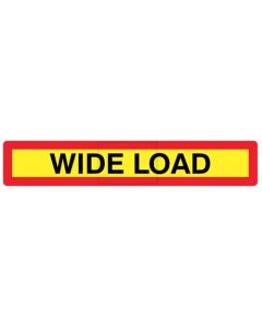 Wide Load Vehicle Panel | 1265mm x 225mm | Reflective Aluminium