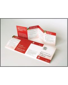 Law Poster Pocket Guide (Pack of 25) | 105mm x 82mm | Laminated Card