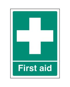 First Aid Safety Signs (A4) | 210mm x 297mm | Self Adhesive Vinyl