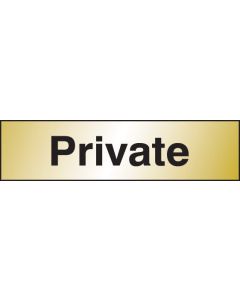 Engraved Private Door Signs