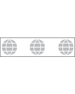 Glass Highlighting Stickers - Globe Decal - Pack of 5