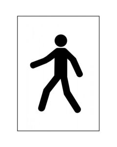 Pedestrian Stencil | 300mm x 400mm | PVC