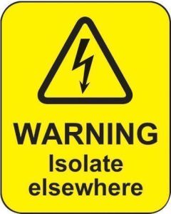 Warning Isolate Elsewhere Labels