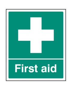 First Aid Safety Signs | 250mm x 300mm | Rigid Plastic