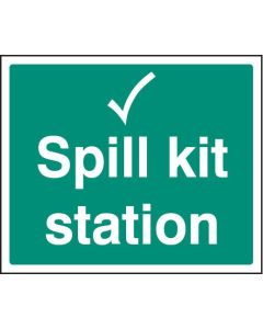 Spill Kit Station Safety Signs