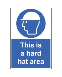 This is a Hard Hat Area Safety Signs