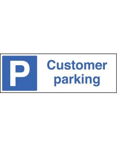 Customer Parking Sign