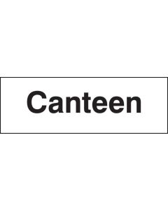 Canteen Sign