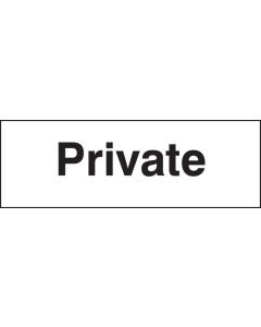 Private Sign