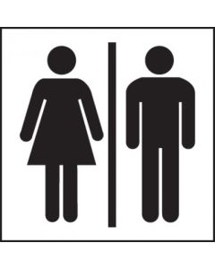 Unisex Toilets Symbol Signs