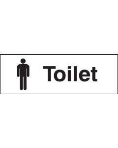 Toilet Signs with Male Symbol