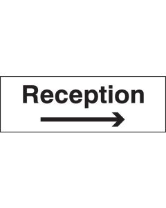 Reception Arrow Right Signs