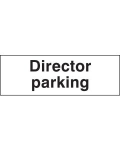 Director Parking Signs | 450mm x 150mm | Rigid Plastic