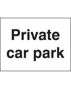 Private Car Park Signs