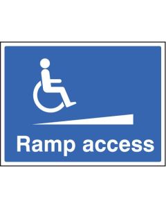 Ramp Access Sign