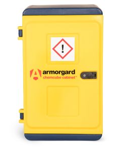 Armorgard CCC1 ChemCube Cabinet | 575mm(w) x 440mm(d) x 910mm(h)