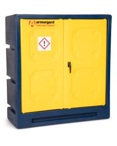 Armorgard CCC3 ChemCube Cabinet | 1220mm(w) x 520mm(d) x 1310mm(h)