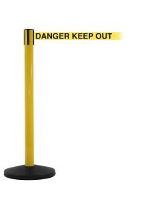 SafetyMaster 3.4m Barrier - Yellow "Danger Keep Out"