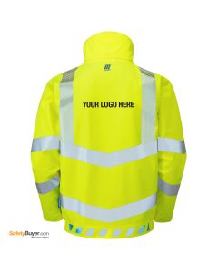 PULSAR® EVO103 | ADD YOUR LOGO | Evolution High Visibility Bomber Jacket - Yellow