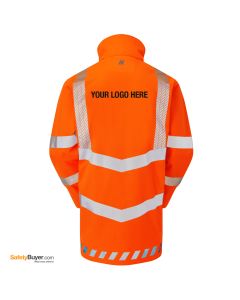 PULSAR® EVO250 | ADD YOUR LOGO | Rail Spec Evolution 3 Layer High Visibility Storm Coat - Orange