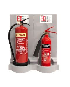 Foam & CO2 Fire Extinguishers, Stands & Signs Bundle