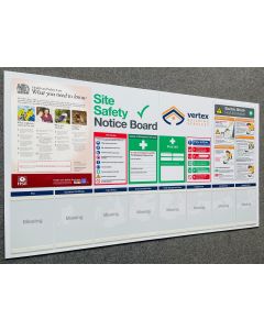 Construction Site QHSE Safety Notice Boards