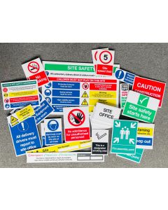 Construction Safety Signs Starter Pack